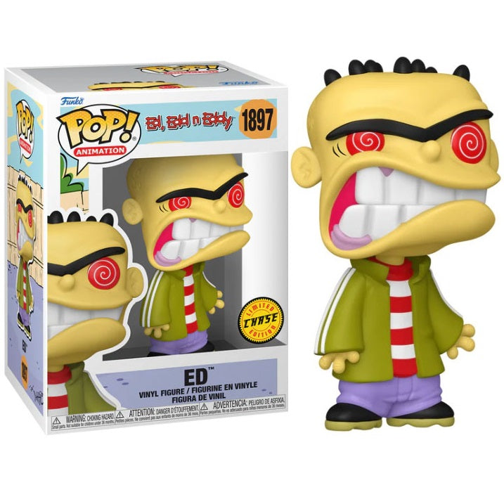 Funko Pop! Animation – Ed, Edd N Eddy (1897) Ed Chase Vinylfigur 9 cm Statue
