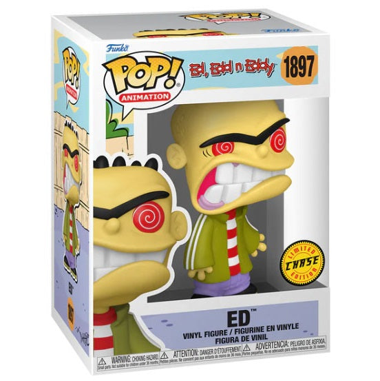 Funko Pop! Animation – Ed, Edd N Eddy (1897) Ed Chase Vinylfigur 9 cm Statue