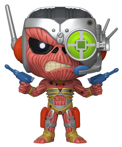 Funko Pop! Rocks – Iron Maiden (438) Cyborg Eddie Vinyl Figur 9cm Rock Cover