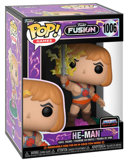 Funko Fusion Pop ! Games Master Of The Universe  (1006) He-Man Vinyl Figure 9Cm
