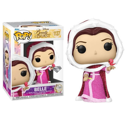 Funko Pop! Disney Die Schöne und das Biest – (1137) Winter Belle Diamond Glitter 9 cm