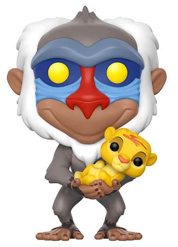Funko Pop ! Disney  Il Re Leone - (301) Rafiki W / Simba Figure Lion King Vinyl
