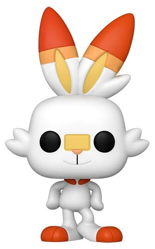 Funko Pop! Games Pokémon (922) - Scorbunny Vinylfigur 9cm Fire Raboot (Emea)