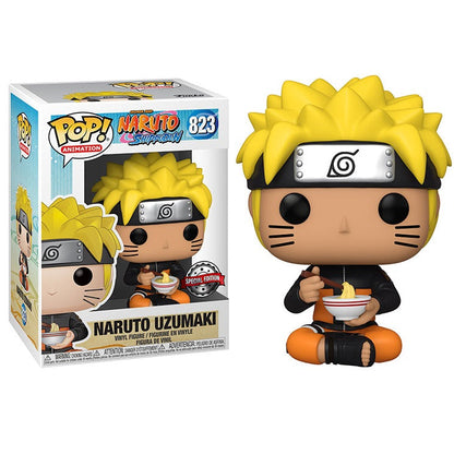 Funko Pop! Animation Naruto Shippuden - (823) Naruto Uzumaki mit Nudeln 9cm