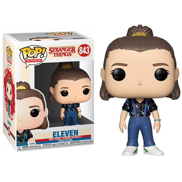 Funko Pop ! Stranger Things - (843) Eleven Figur 9 cm Elf Vinyl mit Pferdeschwanz