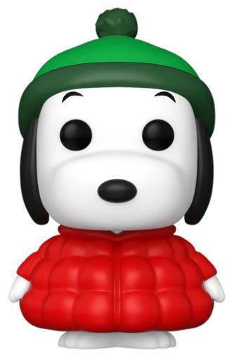 Funko Pop! Television – Peanuts (1681) Snoopy im Mantel Special Edition Figur 9cm