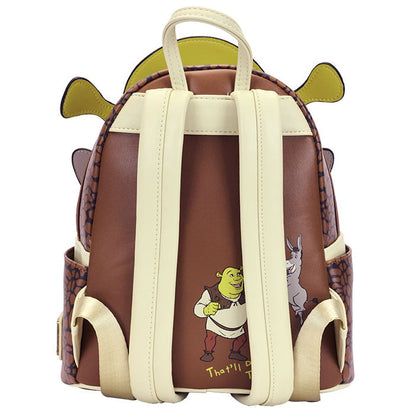 Funko Loungefly Mini Zaino Shrek & Donkey Cartella Scolastica - Shrek E Asino