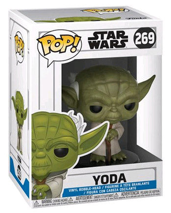 Funko Pop! Star Wars – (269) Yoda Vinyl Figur Krieg der Sterne 9Cm Movie Vinyl