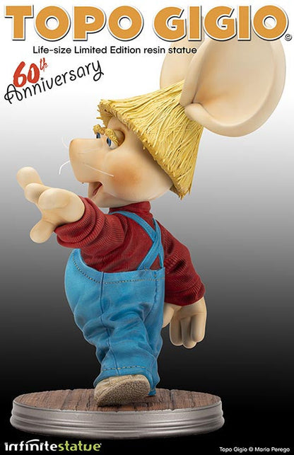 Infinite Statue Topo Gigio Harzfigur 1:1 Limitierte Auflage 60. Jubiläum