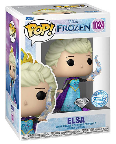 Funko Pop! Disney Frozen – (1024) Elsa Prinzessin Diamond Glitter Special 9cm