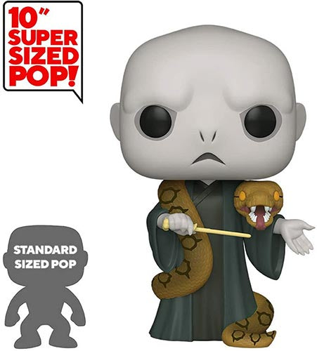 Funko Pop! Harry Potter – Lord Voldemort mit Nagini (109) Big Edition 25 cm