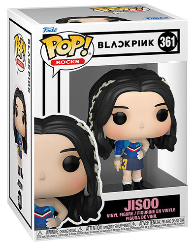 Funko Pop! Rocks: Blackpink (361) Jisoo - Vinyl Figure 9cm Rock Music Nuovo