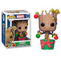 Funko Pop ! Marvel Holiday - (399) Groot W / Lights Led Figur Lichter Weihnachten 9Cm