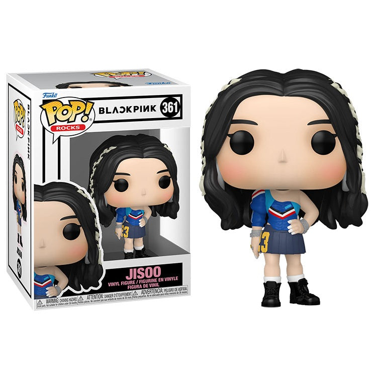 Funko Pop! Rocks: Blackpink (361) Jisoo - Vinyl Figure 9cm Rock Music Nuovo