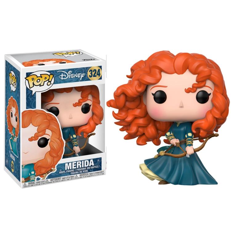 Funko Pop! Disney Merida – (324) Merida Rebellen-Prinzessin 9cm Vinylfigur