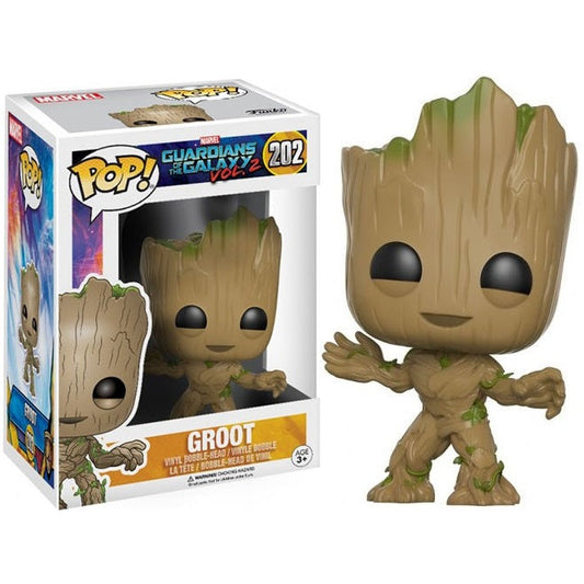 Funko Pop! Marvel Guardians Of The Galaxy Vol. 2 (202) Groot Vinyl-Figur 9 cm