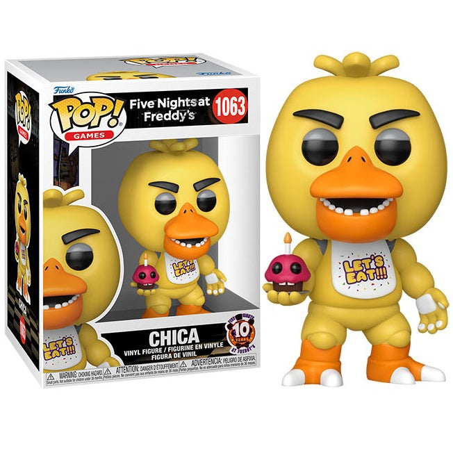 Funko Pop! Games – Five Nights At Freddy's (1063) Chica 10th Vinyl-Figur 9 cm