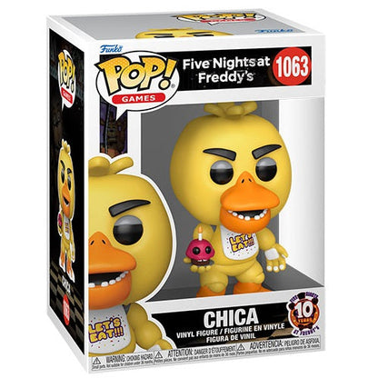 Funko Pop! Games – Five Nights At Freddy's (1063) Chica 10th Vinyl-Figur 9 cm