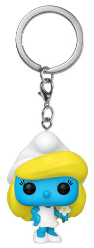 Funko Pop! Keychain Pocket Die Schlümpfe (Schlumpfine) Schlüsselanhänger Vinyl 4cm