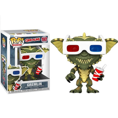 Funko Pop! Movies Gremlins - (1147) Gremlin W/3D Glasses Brille Figur 9Cm