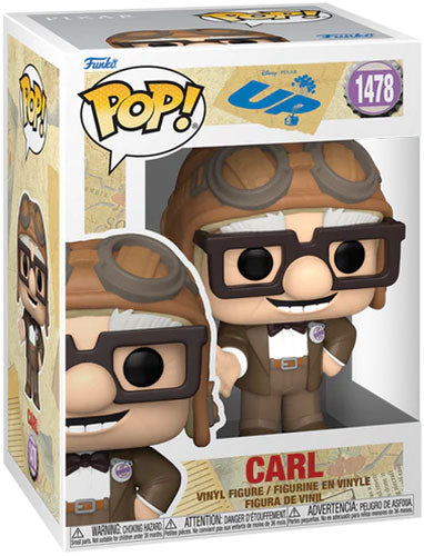 Funko Pop! Disney Up S2 – (1478) Carl Vinylfigur Alter Mann 9cm Pixar