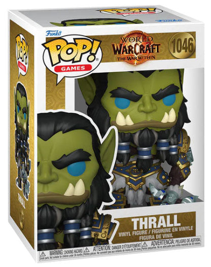 Funko Pop! Games - World of Warcraft Within - (1046) Thrall Figure Go'El Orc 9Cm