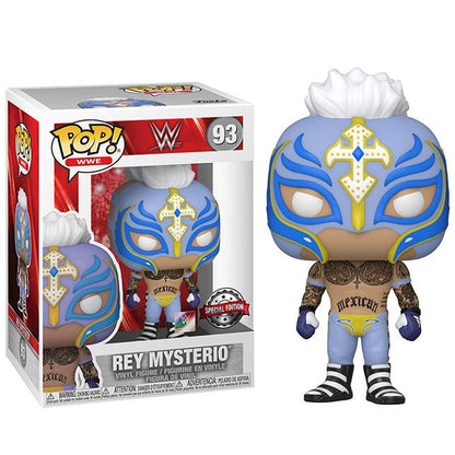 Funko Pop ! Wwe Rey Mysterio – (93) Glows In The Dark Figur Special Edition 9cm