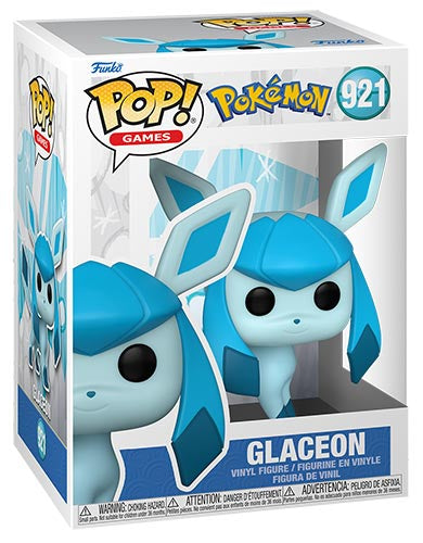 Funko Pop! Games Pokémon – (921) Glaceon Vinyl Figur 9cm Evoli Eis (Emea)