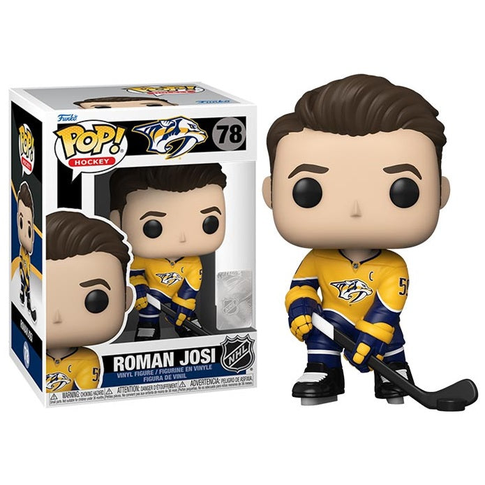 Funko Pop ! Nhl Predators - (78) Roman Josi Vinyl Figure Hockey Americano