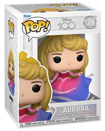 Funko Pop! Disney 100th – Aurora (1316) Vinylfigur Jubiläumsedition 9cm