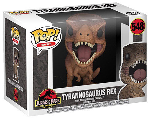 Funko Pop! Movies Jurassic Park 25th - (548) T-Rex Figur Vinyl 9Cm Dinosaurier