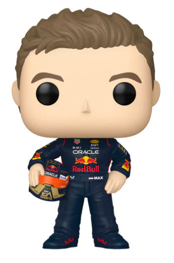 Funko Pop! Racing Formula 1 Red Bull F1 – (08) Max Verstappen mit Helm 9 cm
