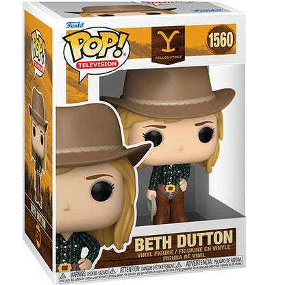 Funko Pop ! Television Yellowstone (1060) Beth Dutton  Vinyl Figure 9Cm Statua