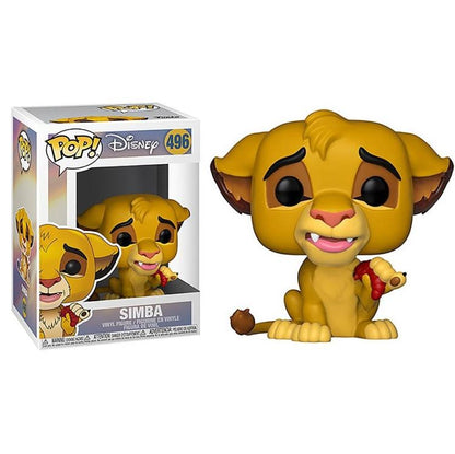 Funko Pop! Disney Der König der Löwen – (496) Simba Figur König der Löwen Vinyl 9cm Filme