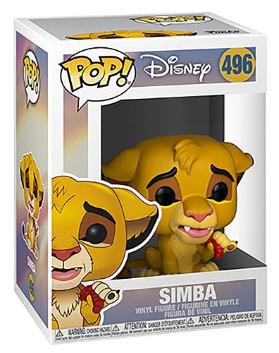 Funko Pop! Disney Der König der Löwen – (496) Simba Figur König der Löwen Vinyl 9cm Filme