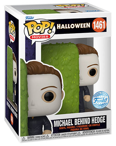 Funko Pop! Movies Halloween – (1461) Michael Myers hinter Hecke Figur Special