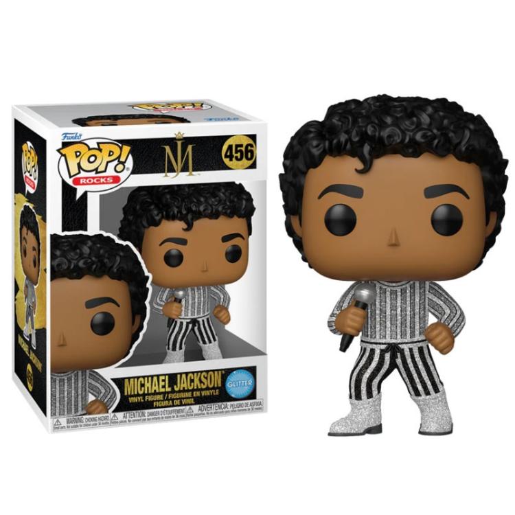Funko Pop! Rocks – Michael Jackson (456) Rock With You – Glitzerfigur 9cm