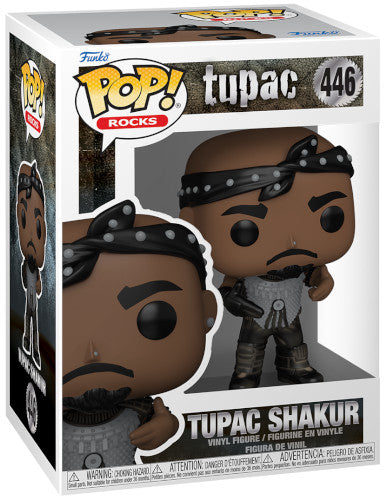 Funko Pop! Rocks 2 Pac - Tupac Shakur (446) California Love Figur Rap 2Pac 9cm