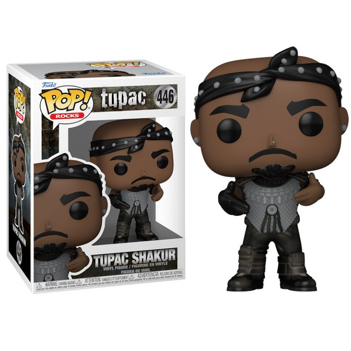 Funko Pop! Rocks 2 Pac - Tupac Shakur (446) California Love Figur Rap 2Pac 9cm