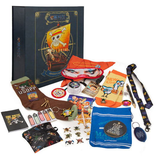 One Piece Calendario Dell'Avvento One Piece Deluxe 2024 - Licenza Ufficiale Op