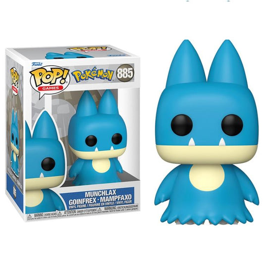 Funko Pop! Games Pokémon (885) - Mampfaxo Vinyl Figur 9cm Relaxo Entwicklung Baby