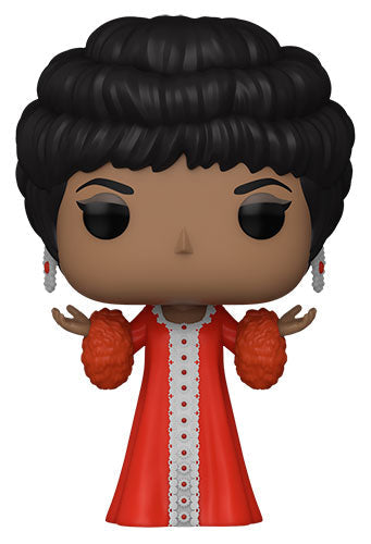 Funko Pop ! Rocks - (377) Aretha Franklin (Red Dress) Aw Show Figure Vinyl 9Cm