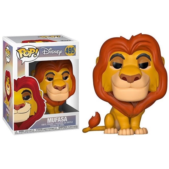 Funko Pop! Disney Der König der Löwen – (495) Mufasa Figur König der Löwen Vinyl 9cm Simba