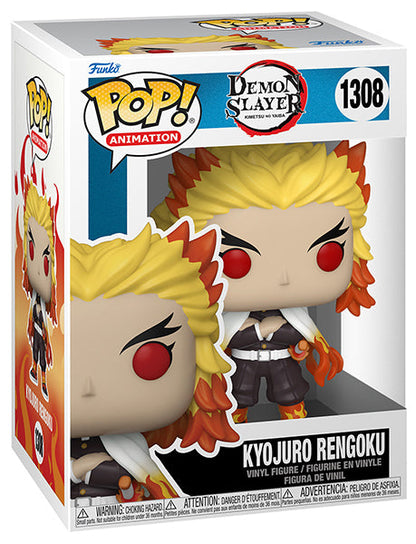 Funko Pop ! Animation Demon Slayer - (1308) Kyojuro Rengoku Figure Vinyl 9Cm
