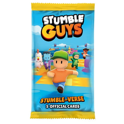 Stumble Guys Card 1 Booster Stumble Verse Cards Karten 4 Standard + 1 Spezial