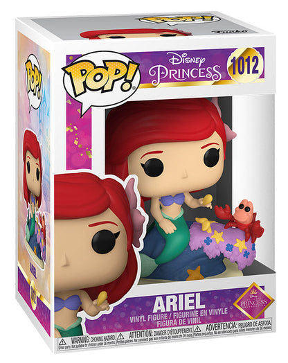 Funko Pop! Disney Prinzessin 1012 - Arielle Figur Die kleine Meerjungfrau 9 cm