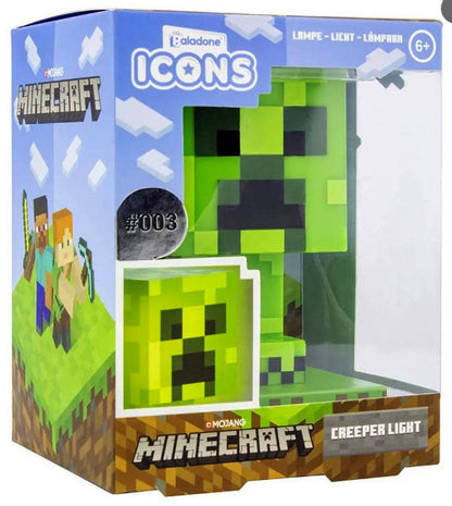 Paladone 3D LED Tischleuchte Minecraft 003 (Creeper Light) Nachtlicht