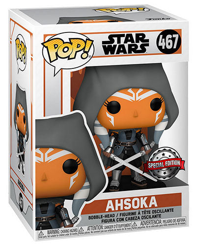 Funko Pop! Star Wars – (467) Ahsoka Bobble Vinyl Figur Special Edition 9 cm