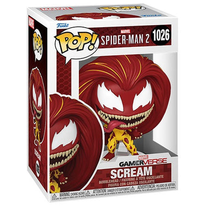 Funko Pop! Marvel Gamer Verse Spider-Man 2 – (1026) Scream Venom Figur 9cm