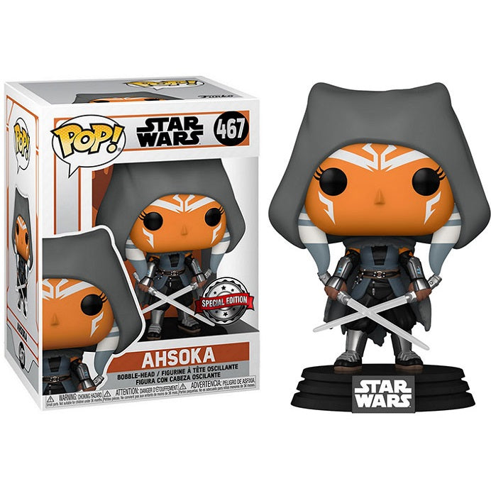 Funko Pop! Star Wars – (467) Ahsoka Bobble Vinyl Figur Special Edition 9 cm